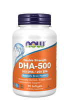 Load image into Gallery viewer, NOW Foods DHA-500, Double Strength