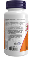 Load image into Gallery viewer, NOW Foods Vitamin D 1000 IU Dry