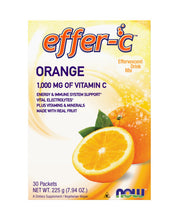 Load image into Gallery viewer, NOW Foods Effer-C 1,000 mg Vitamin C Packets