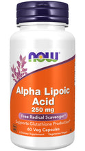 Load image into Gallery viewer, NOW Foods Alpha Lipoic Acid 250 mg