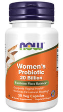 Load image into Gallery viewer, NOW Foods Women's Probiotic 20 Billion