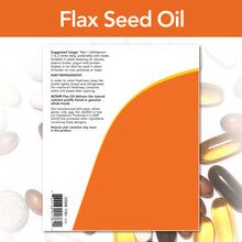 Load image into Gallery viewer, NOW Foods Flax Seed Oil Liquid, Organic