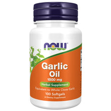 Load image into Gallery viewer, NOW Foods Garlic Oil 1500 mg