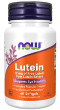 Load image into Gallery viewer, NOW Foods Lutein 10 mg