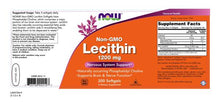 Load image into Gallery viewer, NOW Foods Lecithin 1200 mg
