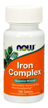 Load image into Gallery viewer, NOW Foods Iron Complex Vegetarian