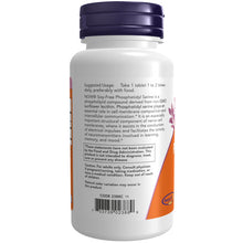 Load image into Gallery viewer, NOW Foods Phosphatidyl Serine 150 mg