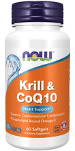 Load image into Gallery viewer, NOW Foods Krill & CoQ10