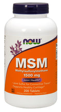 Load image into Gallery viewer, NOW Foods MSM 1500 mg