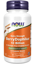 Load image into Gallery viewer, NOW Foods BerryDophilus Extra Strength 10 Billion