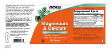 Load image into Gallery viewer, NOW Foods Magnesium & Calcium