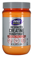 Load image into Gallery viewer, NOW Sports Creatine Monohydrate, Micronized Powder