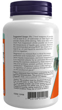 Load image into Gallery viewer, NOW Foods Magnesium Citrate Pure Powder