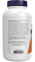 Load image into Gallery viewer, NOW Foods Magnesium Citrate Softgels