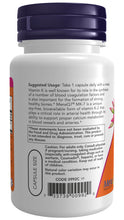 Load image into Gallery viewer, NOW Foods MK-7 Vitamin K-2 100 mcg