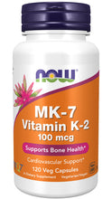 Load image into Gallery viewer, NOW Foods MK-7 Vitamin K-2 100 mcg