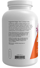 Load image into Gallery viewer, NOW Foods Lecithin 1200 mg