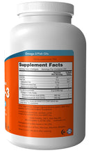 Load image into Gallery viewer, NOW Foods Omega-3, Molecularly Distilled (Softgels)
