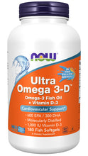 Load image into Gallery viewer, NOW Foods Ultra Omega 3-D (Fish Gelatin)