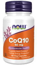 Load image into Gallery viewer, NOW Foods CoQ10 60 mg