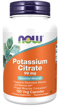 Load image into Gallery viewer, NOW Foods Potassium Citrate 99 mg