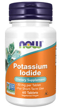 Load image into Gallery viewer, NOW Foods Potassium Iodide
