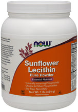 Load image into Gallery viewer, NOW Foods Sunflower Lecithin Pure Powder