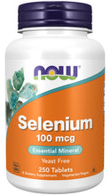 Load image into Gallery viewer, NOW Foods Selenium 100 mcg