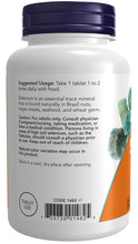 Load image into Gallery viewer, NOW Foods Selenium 100 mcg