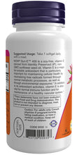 Load image into Gallery viewer, NOW Foods Sun-E 400