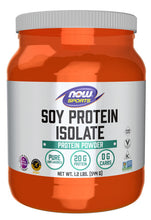 Load image into Gallery viewer, NOW Sports Soy Protein Isolate, Unflavored Powder