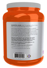 Load image into Gallery viewer, NOW Sports Soy Protein Isolate, Unflavored Powder