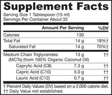 Load image into Gallery viewer, Jarrow Formulas MCT Oil (Organic)