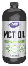 Load image into Gallery viewer, NOW Sports MCT Oil Liquid