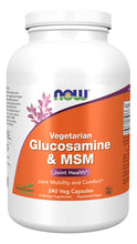 Load image into Gallery viewer, NOW Foods Glucosamine & MSM (Vegetarian)