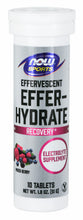 Load image into Gallery viewer, NOW Sports Effer-Hydrate Effervescent Electrolyte Supplement