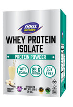 Load image into Gallery viewer, NOW Sports Whey Protein Isolate, Creamy Vanilla Powder