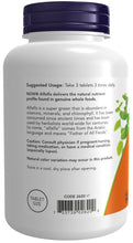 Load image into Gallery viewer, NOW Foods Alfalfa 650 mg