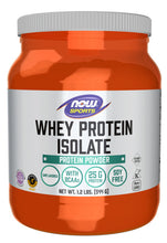 Load image into Gallery viewer, NOW Sports Whey Protein Isolate, Unflavored Powder