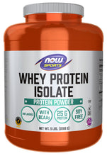Load image into Gallery viewer, NOW Sports Whey Protein Isolate, Unflavored Powder