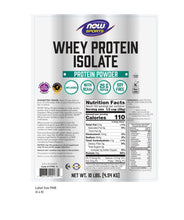 Load image into Gallery viewer, NOW Sports Whey Protein Isolate, Unflavored Powder
