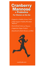 Load image into Gallery viewer, NOW Foods Cranberry Mannose + Probiotics