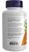Load image into Gallery viewer, NOW Foods Spirulina Double Strength 1000 mg Organic