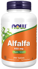 Load image into Gallery viewer, NOW Foods Alfalfa 650 mg