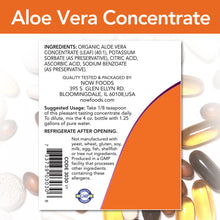 Load image into Gallery viewer, NOW Foods Aloe Vera Concentrate