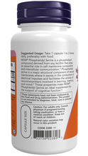 Load image into Gallery viewer, NOW Foods Phosphatidyl Serine 100 mg