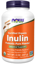 Load image into Gallery viewer, NOW Foods Inulin Prebiotic Pure Powder, Organic