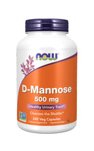 Load image into Gallery viewer, NOW Foods D-Mannose 500 mg