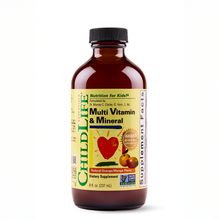 Load image into Gallery viewer, ChildLife Essentials Multi Vitamin &amp; Mineral Natural Orange/Mango 8 fl oz (237 ml)

