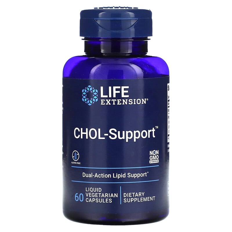 Life Extension CHOL-Support 60 liquid vegetarian capsules